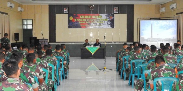 Gandeng BPS, Yonarmed 12/ Divif 2 Kostrad Sukseskan Satu Data Indonesia