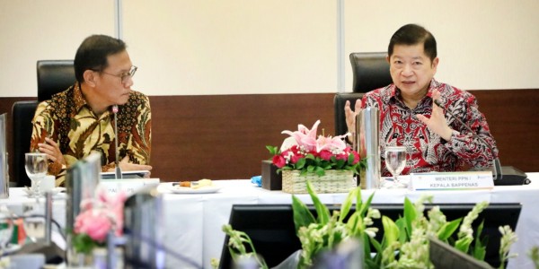 Rapat Koordinasi Menteri PPN/Kepala Bappenas Dengan BPS Membahas Program Sensus Penduduk 2020