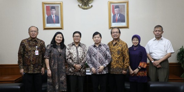 Bertemu Menteri Suharso, President IGCN Ajak Indonesia Untuk Aktif di Komunitas Global PBB