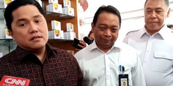 Kata Menteri Erick, Stok Masker di Kimia Farma Aman