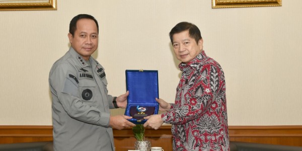 Kepala Bakamla Courtessy Call Kepada Menteri PPN/Kepala Bappenas
