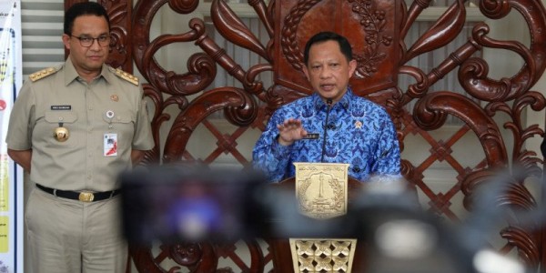 Sigap Antisipasi Covid-19, Mendagri Tito Apresiasi Anies 