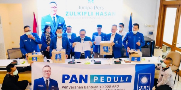 PAN Sampaikan Belasungkawa untuk Korban Corona, Siap Salurkan 10 Ribu APD