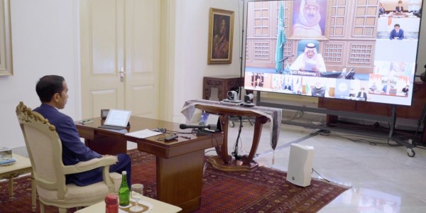Presiden Jokowi ajak Negara G20 “Perang” Melawan Covid-19 dan Pelemahan Ekonomi Dunia