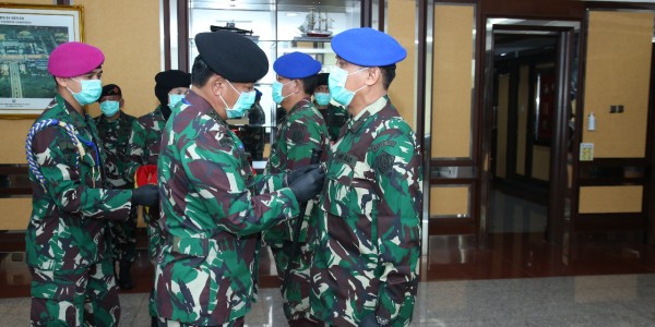 Panglima TNI Pimpin Sertijab Komandan Pusat Polisi Militer
