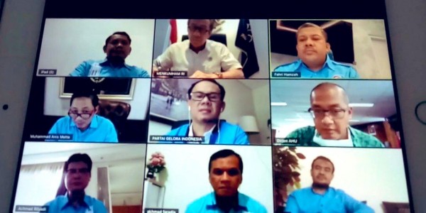Partai Gelora Resmi Mendaftarkan Ke Menkumham