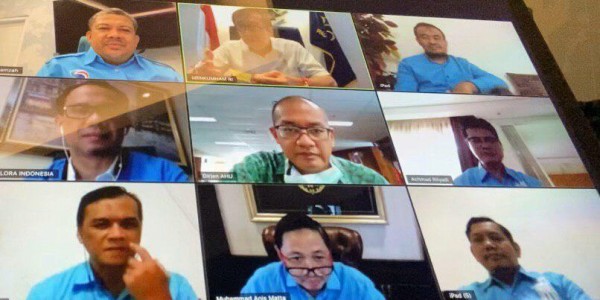 Melalui Telekonferensi, Partai Gelora Indonesia Resmi Daftar ke Kemenkumham