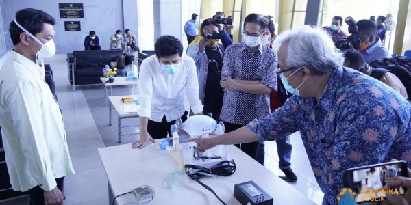 ITS Ciptakan Robot Ventilator Murah Bantu Penanganan Pasien Covid-19
