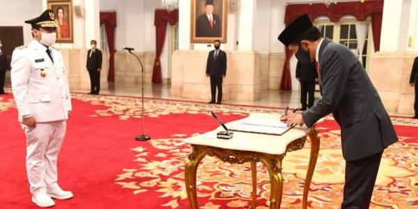 Presiden Jokowi Lantik Ahmad Riza Patria sebagai Wakil Gubernur DKI Jakarta