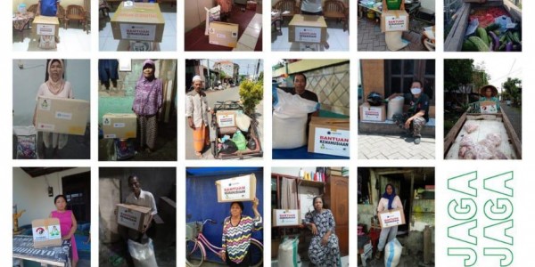GUSDURian Peduli Salurkan Bantuan pada Warga Terdampak Covid-19 di 60 Kota