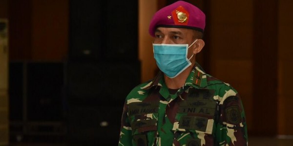 Brigjen TNI (Mar) Amir Faisol Resmi Jabat Wadan Kodiklatal