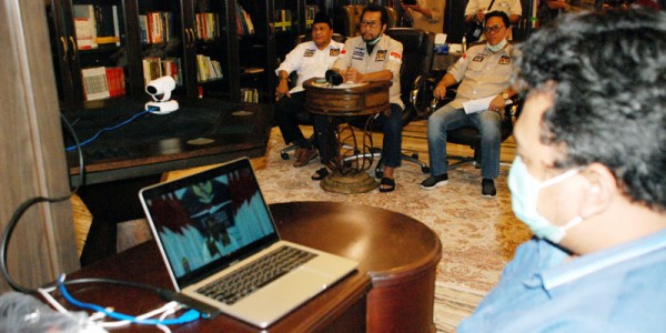 Komite II DPD RI Rapat Virtual Dengan Kepala BNPB Doni Monardo