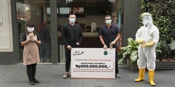 Ketersediaan APD Menipis, Kopi Kenangan Ajak Pelanggan Salurkan Bantuan untuk Tenaga Medis