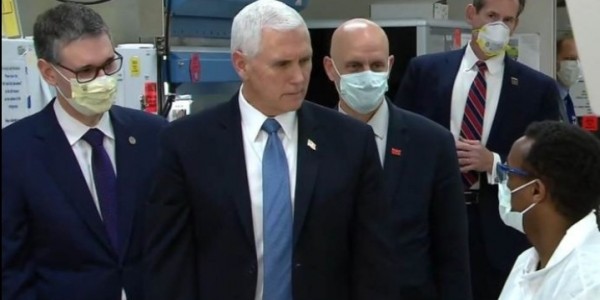 Wakil Presiden AS Pence Langgar Aturan Rumah Sakit
