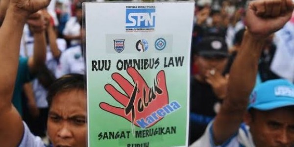 May Day, Aspek Indonesia Desak Omnibus Law Ditarik