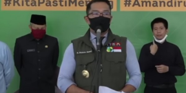 PSBB Se Jabar, Ridwan Kamil Harapkan Angka Positif Corona Menurun