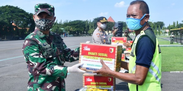 Mayjen TNI Widodo Iryansyah Apresiasi Peran Elemen Masyarakat Di Tengah Pandemi