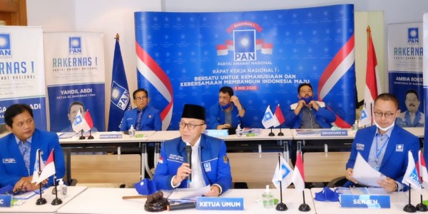 Rakernas PAN Secara Virtual Dibuka Oleh Zulkifli Hasan