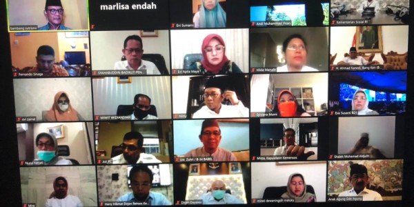 Komite III DPD RI Gandeng Kemensos Salurkan Bansos Penanganan Dampak Covid-19