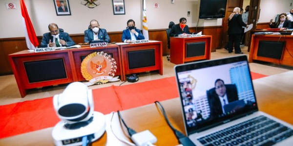 DPD RI Gelar Sidang Paripurna Ke 9 Secara Virtual Terima IHPS II BPK RI