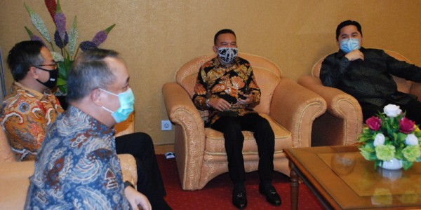 Rapat Gabungan Pimpinan DPR Dengan Meneg BUMN