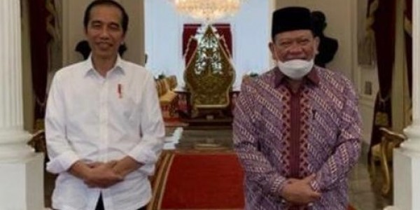 Di Istana, La Nyalla Sampaikan Ketahanan Pangan Hingga Penguatan DPD RI