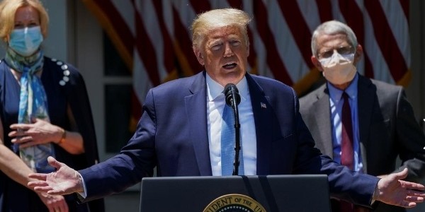 Trump Targetkan Vaksin Corona Diproduksi Sebelum Akhir Tahun