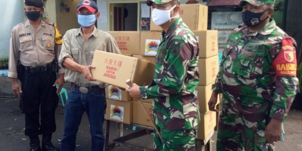 Tinjau Kampung Tangguh, Danrem Isi Lumbung Pangan