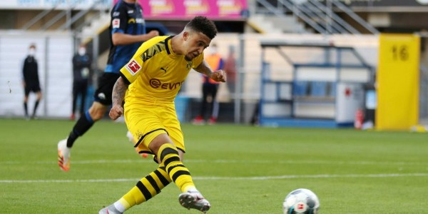 Cetak Hat-trick, Sancho Lagi On Fire