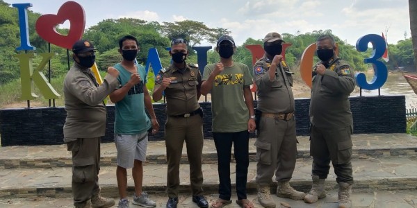 Satpol PP Jakarta Sosialisasi Corona di Bekasi Diapresiasi