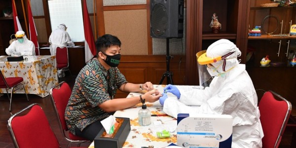 Sebelum New Normal, Kemenkop Kembali Lakukan Rapid Test Bagi ASN 