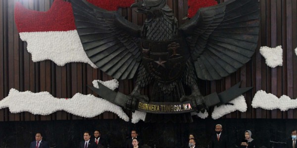Sidang Paripurna Masa Persidangan IV Tahun Sidang 2019-2020