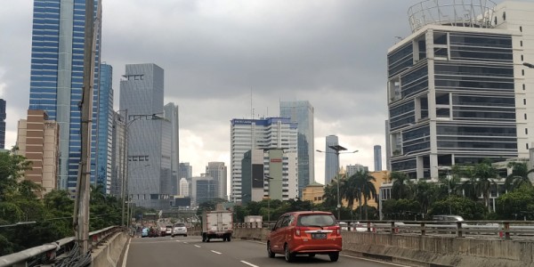 Cuaca Jakarta Berawan Tebal