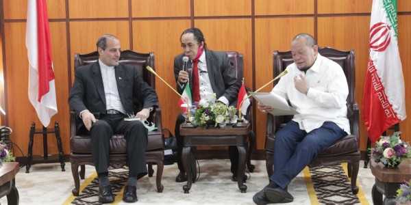 Ketua DPD RI Dorong Perluasan Kerjasama Ekonomi Indonesia-Iran 