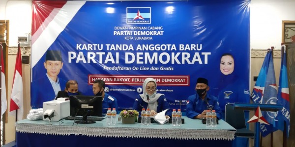 Launching KTAnisasi, Demokrat Surabaya Targetkan 10 Ribu KTA Baru