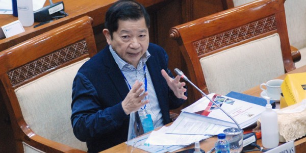 Menteri PPN/Kepala Bappenas Suharso Monoarfa Di Komisi XI DPR