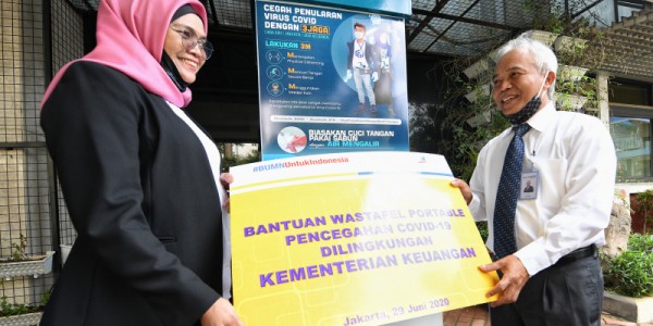 BTN Bangun Wastafel Covid-19