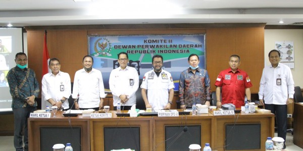 DPD RI Siap Bantu Bulog Teggakkan Tiga Pilar Ketahanan Pangan
