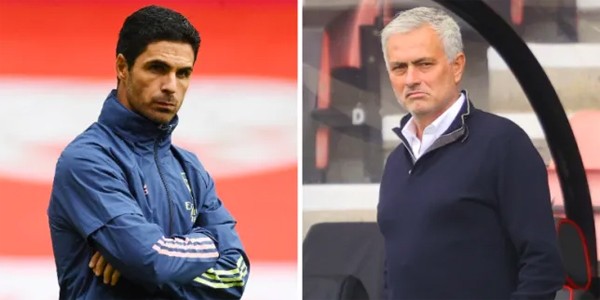 Di Mata Mourinho, Arteta Masih Seorang Anak Kecil