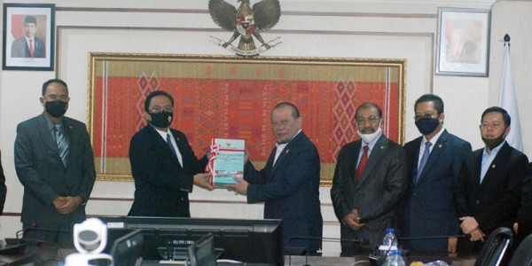 DPD RI Apresiasi Kinerja BPK RI Atas Pemeriksaan Laporan Keuangan Pemerintah