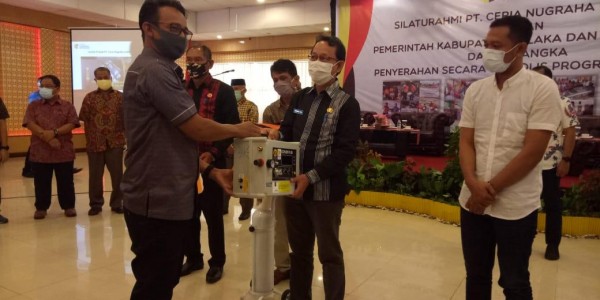 Industri Tambang Nasional Sumbangkan Ventilator Ke RS Rujukan Covid-19