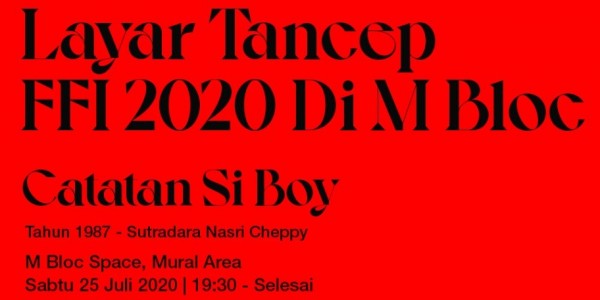 Festival Film Indonesia Memutar  Dua Film Klasik "Catatan Si Boy" dan "Taksi"