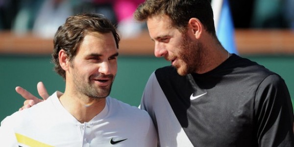 Federer Akui Lawan Beratnya adalah Del Potro
