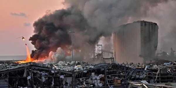 Akibat Ledakan di Beirut, Sedikitnya 300 Ribu Orang Kehilangan Tempat Tinggal
