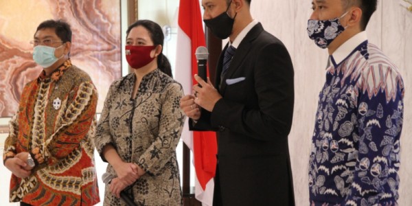 AHY Temui Puan Di DPR