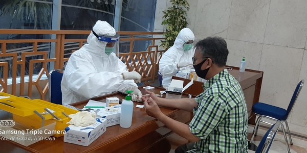 MPR Gelar "Rapid Test" Bagi Jurnalis Peliput Sidang Tahunan