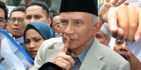 Amien Rais: Jokowi Jangan Terjebak Mentalitas Koncoisme