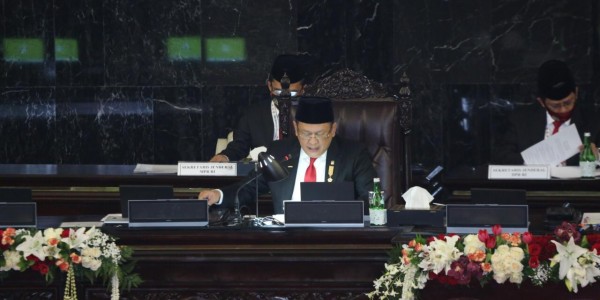 Buka Sidang Tahunan, Ketua MPR Apresiasi Kehadiran Presiden RI