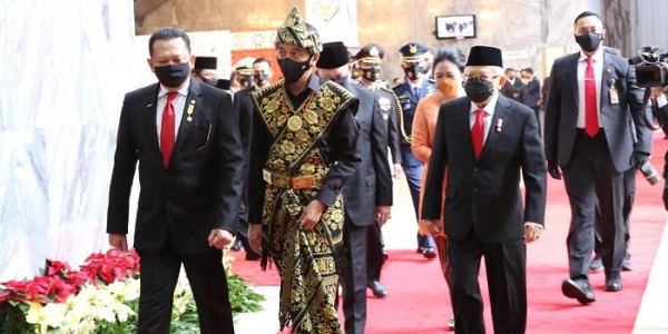 Presiden Jokowi Apresiasi Program MPR Peduli Melawan Covid-19