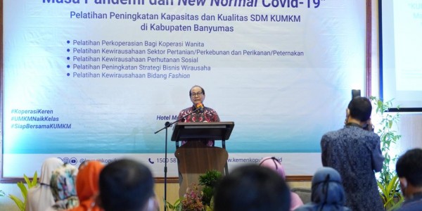 Pacu Pertumbuhan Ekonomi, Kemenkop Kembali Gelar Pelatihan Di Daerah